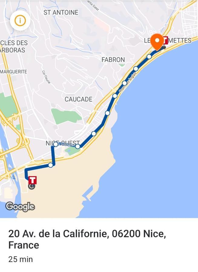 Magnifique Appartement 60M2 ,3 Pieces , Equipee,Tres Lumineux, 2 Minutes A Pied De La Plage Nice Exterior photo